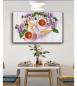 Preview: Tee and Flowers Art Design rectangular special Glass Picture!